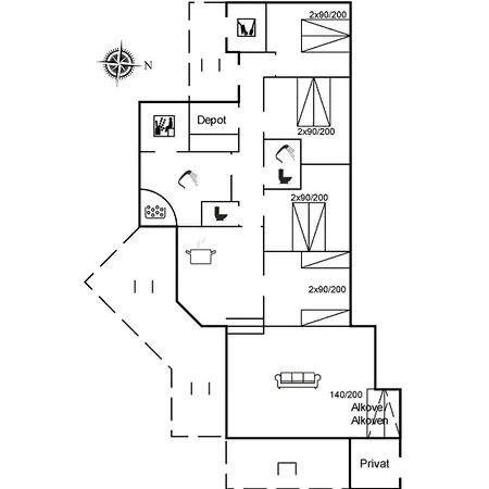Sylvia - 900m From The Sea By Interhome